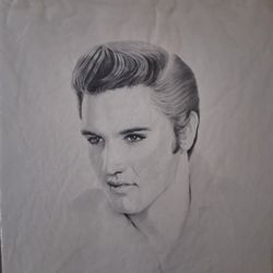 Elvis 1987 Drawing Gary Saderup 