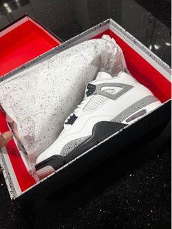 Jordan 4 white cement