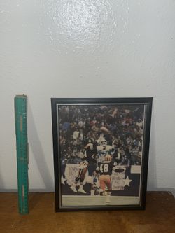 Tony Hill Dallas Cowboys Magazine Print Frame 