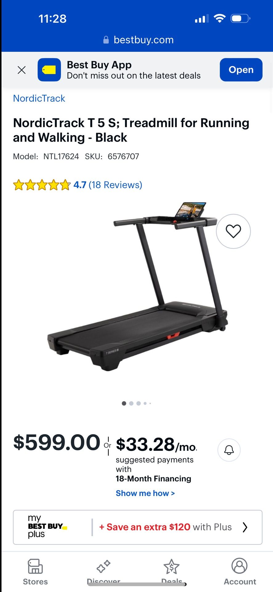 New Nordictrack Treadmill