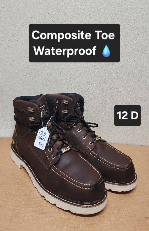 Ariat Work Boot Size 12 D COMPOSITE TOE