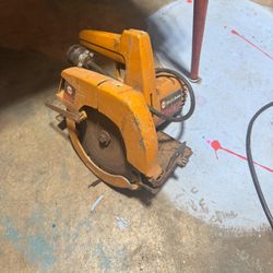 Vintage Black And Decker Circular Saw