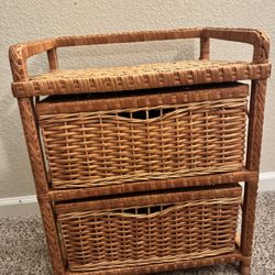 Woven Side Table 