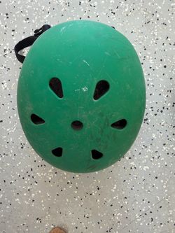 Various kids helmets