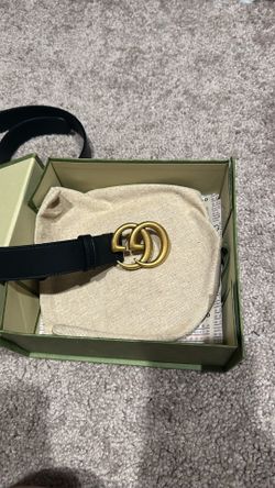 Original black Gucci belt for women ‘34