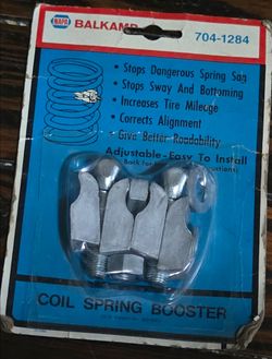 NAPA Balkamp (contact info removed) Coil Spring Booster kit