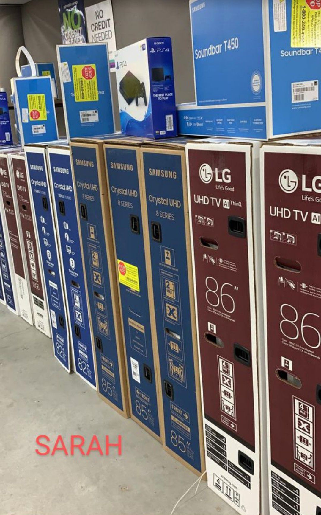 Brand New🧿🧿🧿SAMSUNG & LG UHD SMART TV 65" 70" 75" 86" with FREE XBOX ONE S NO CREDIT NEEDED WITH $39 DOWN PAYMENT!!