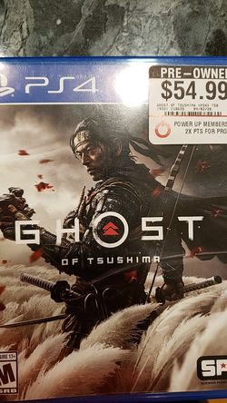 Ghost of tsushima for ps4
