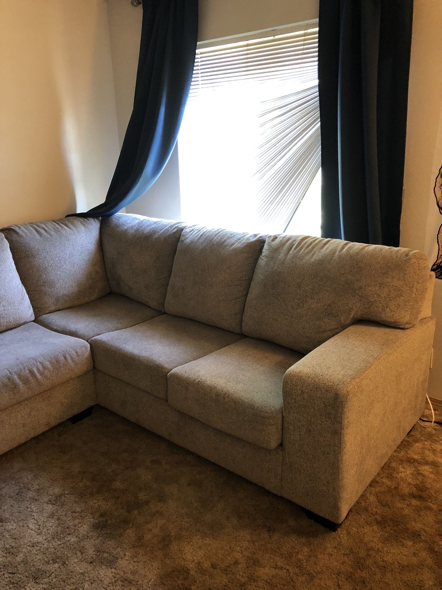 Gray Couch Sectional