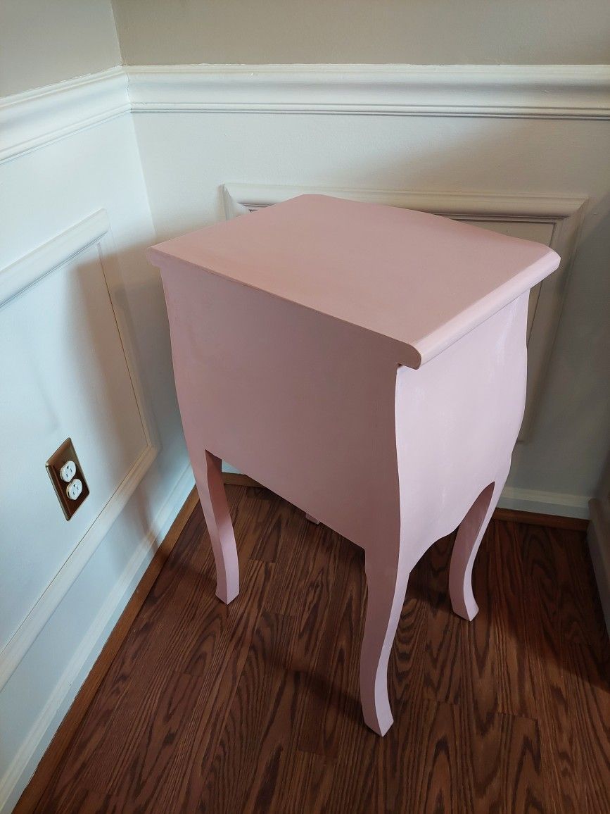Pink table