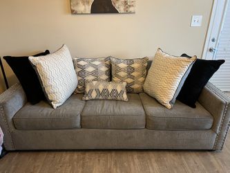 Grey Sleeper Sofa