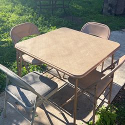 Table And Chairs
