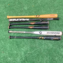 Hickory DeMarini Rawlings Trojan Bats