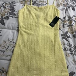 Yellow dress from Target