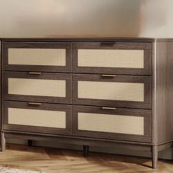 New Unused Wooden Dresser - 6 Drawers