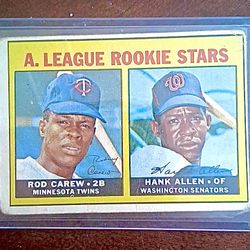 1967 Topps #569 Rod Carew Rookie Card RC - Minnesota Twins HOF - Sharp High # SP