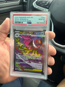 2026 POKEMON ASC EN MEGA GENGAR ex MEGA ATTACK RARE