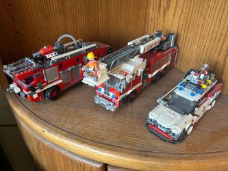 Fire trucks, ghost buster blocks