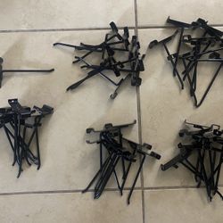 50 Black Grid Hooks $20 6 Inches 