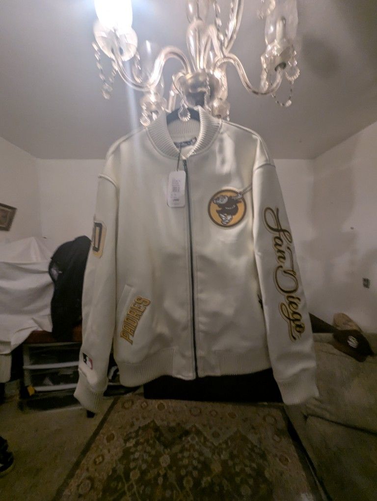 AUTHENTIC LEATHER PADRES JACKET