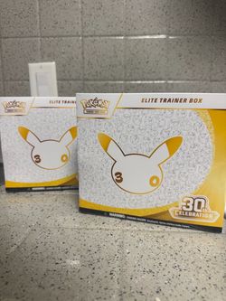 Pokemon 30th anniversary items
