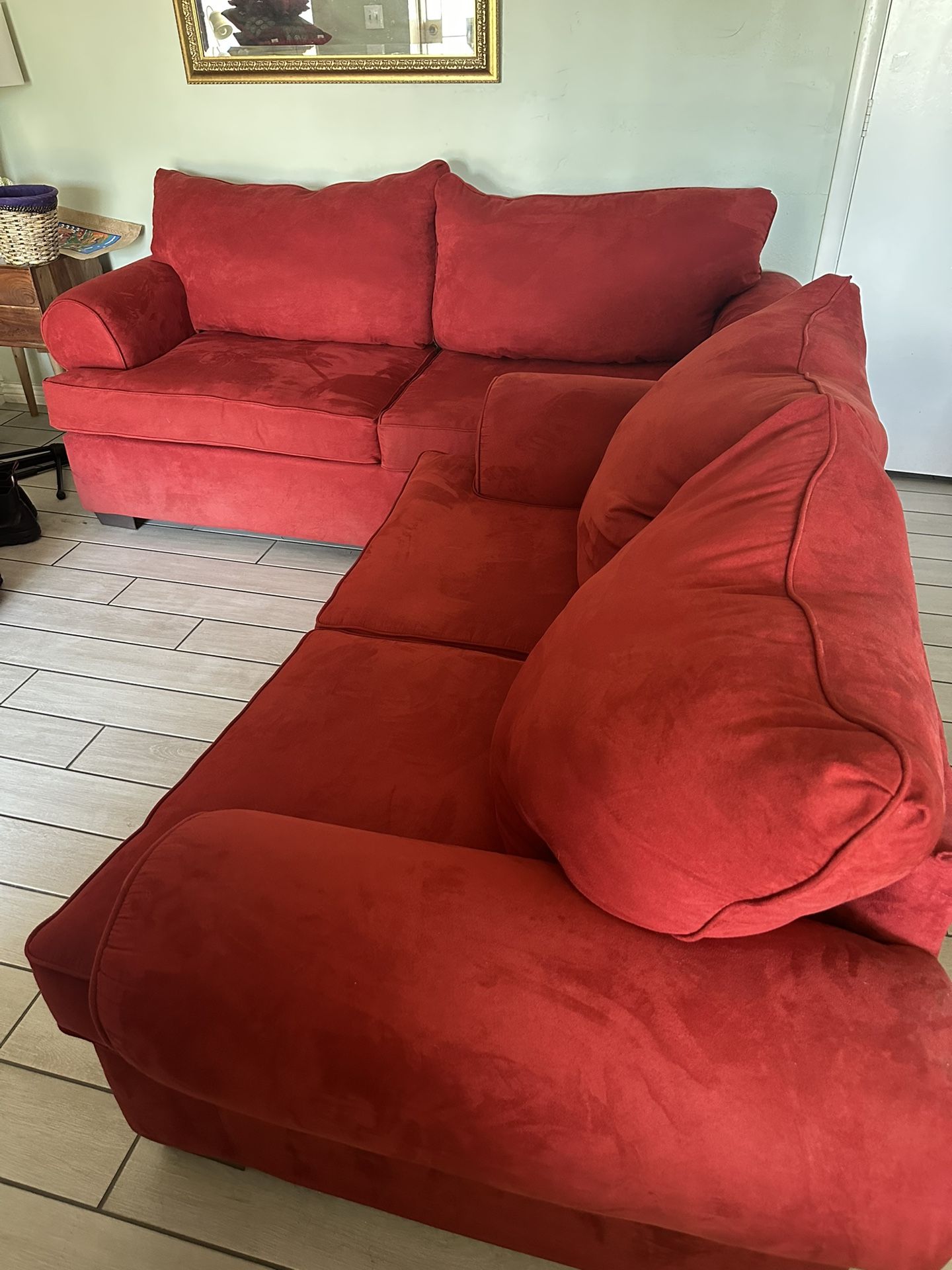 Sofa Set With End Tables