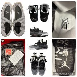 Air Jordan 4 Retro OG Fear Pack 2013 Release Size 10 Preowned OG Box