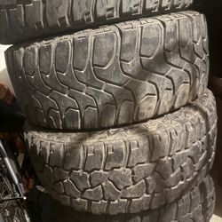 4- 35x12.5x20 Baja Atz tires 
