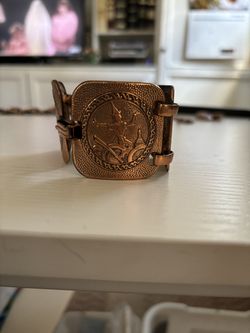 Vintage copper bracelet