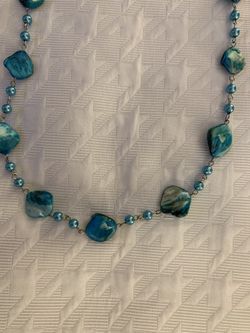 Necklace Made Of Mother Of Pearl Shells