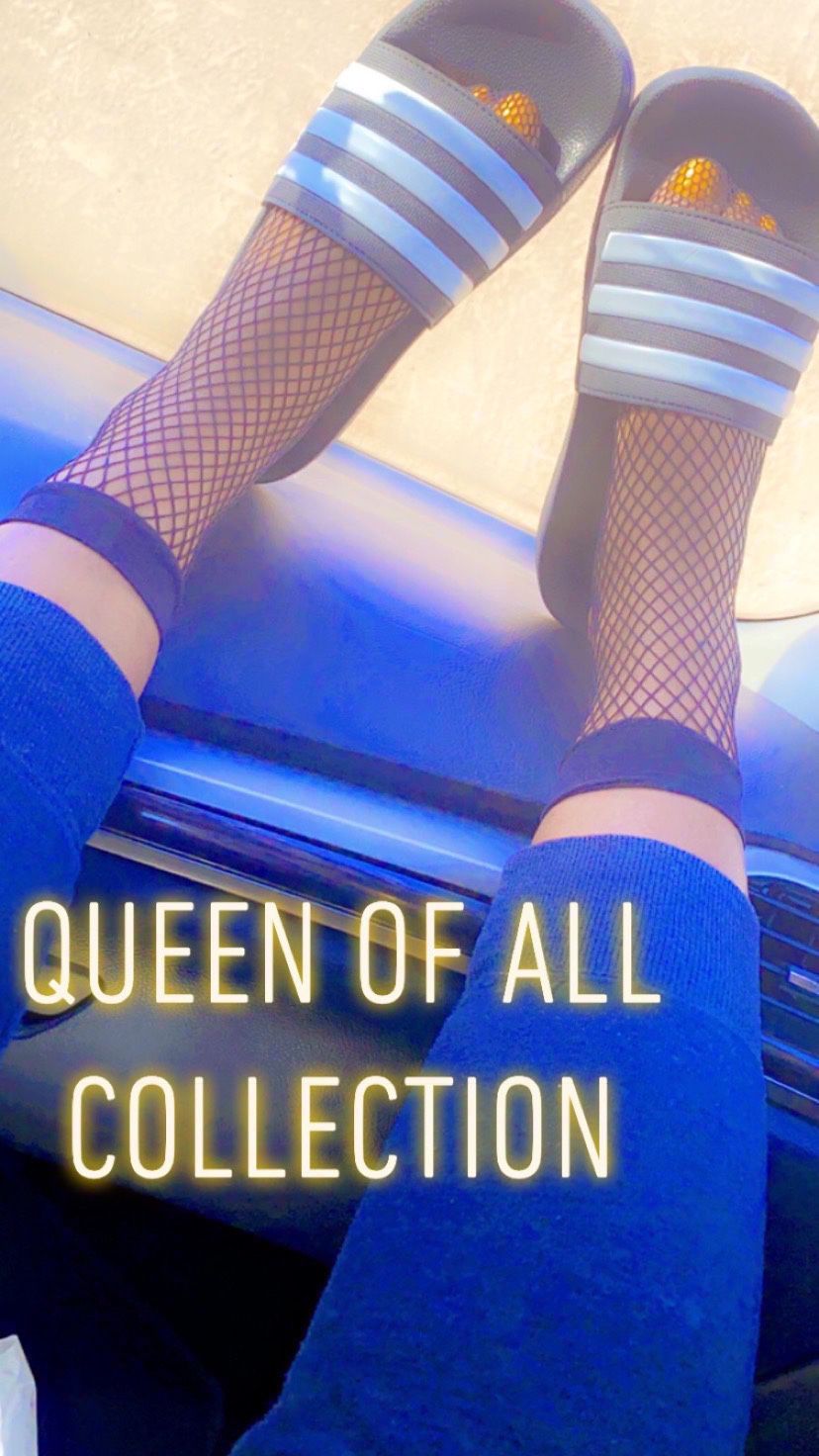 Black Fishnet Ankle Socks
