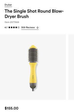 Single Shot Round Blowdryer Brush