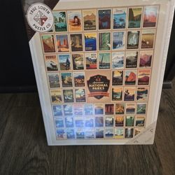 63 American National Parks - Wilderness & Wonder Puzzle