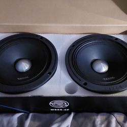Recoil 6.5 Inch Pro Midrange Speakers 