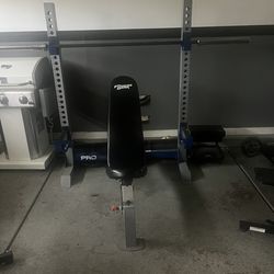 Workout Bench and Squat Rack