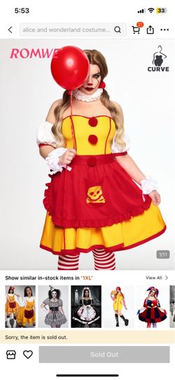 Halloween Clown Costume