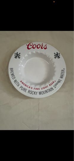 Coors ashtray