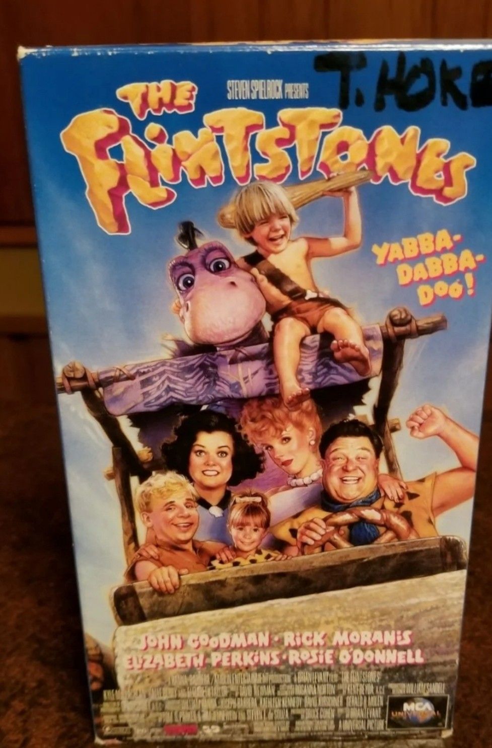 The Flinstones VHS (HasSomeWritingOnVHS)