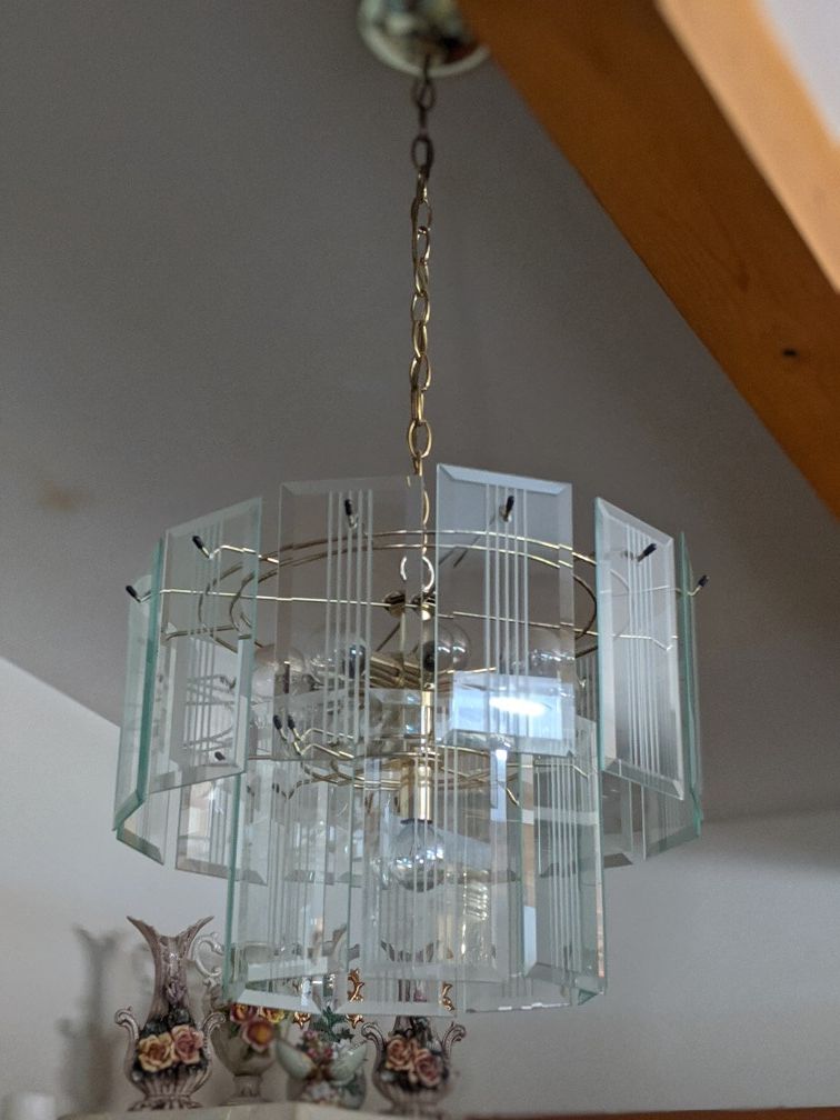 Glass Chandelier