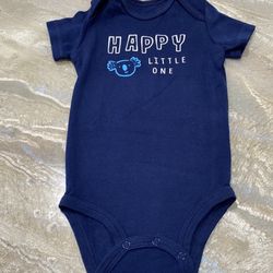 Carter’s short-sleeved %100 Cotton bodysuit 9 months 