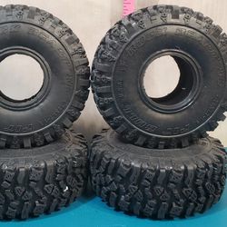 @CHV.  ROCK BEAST XL PITBULL TIRE TIRES FOR RC REMOTE CONTROL TRUCK CRAWLER 45mm