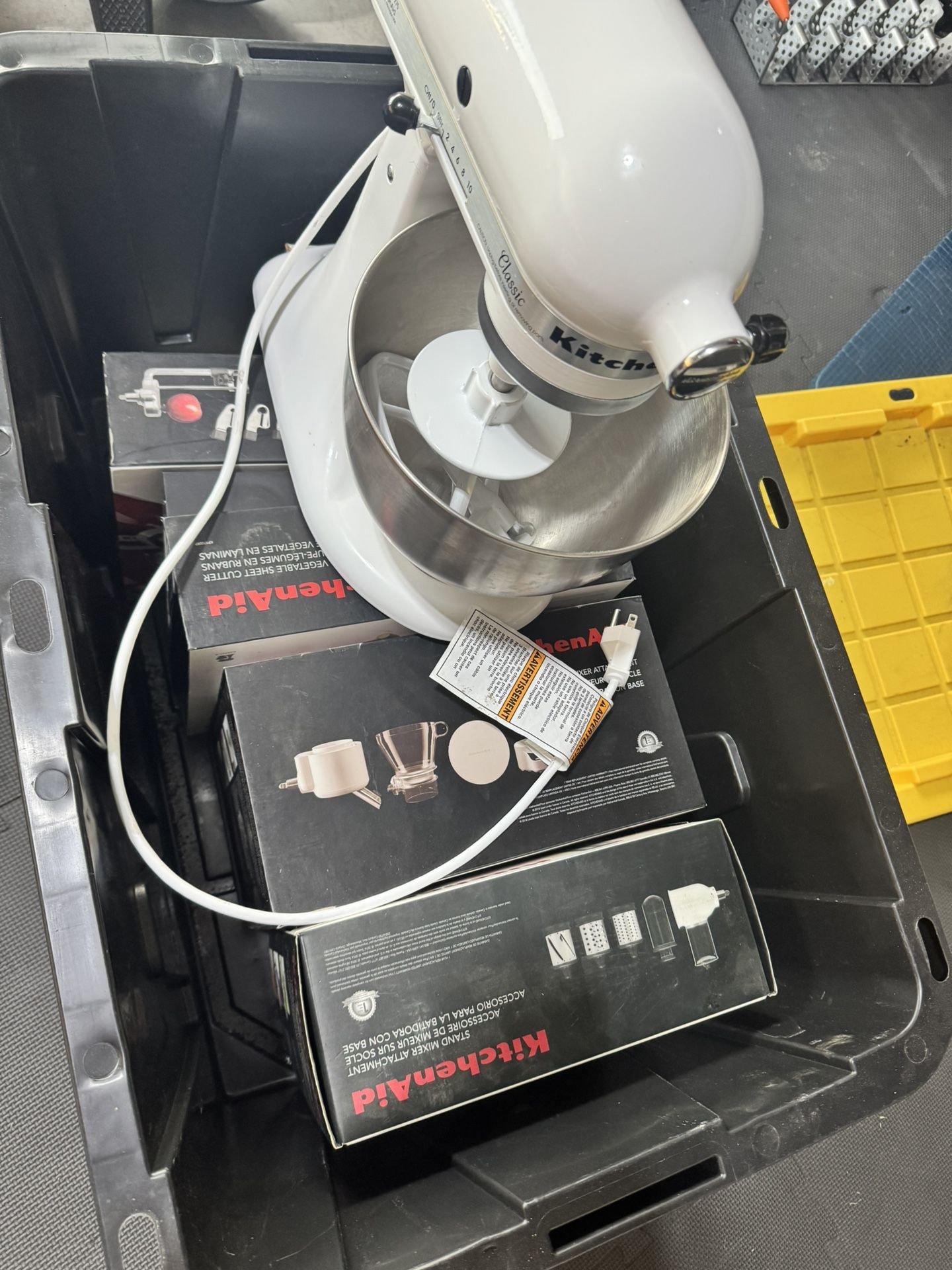 Kitchen Aid And Attachments