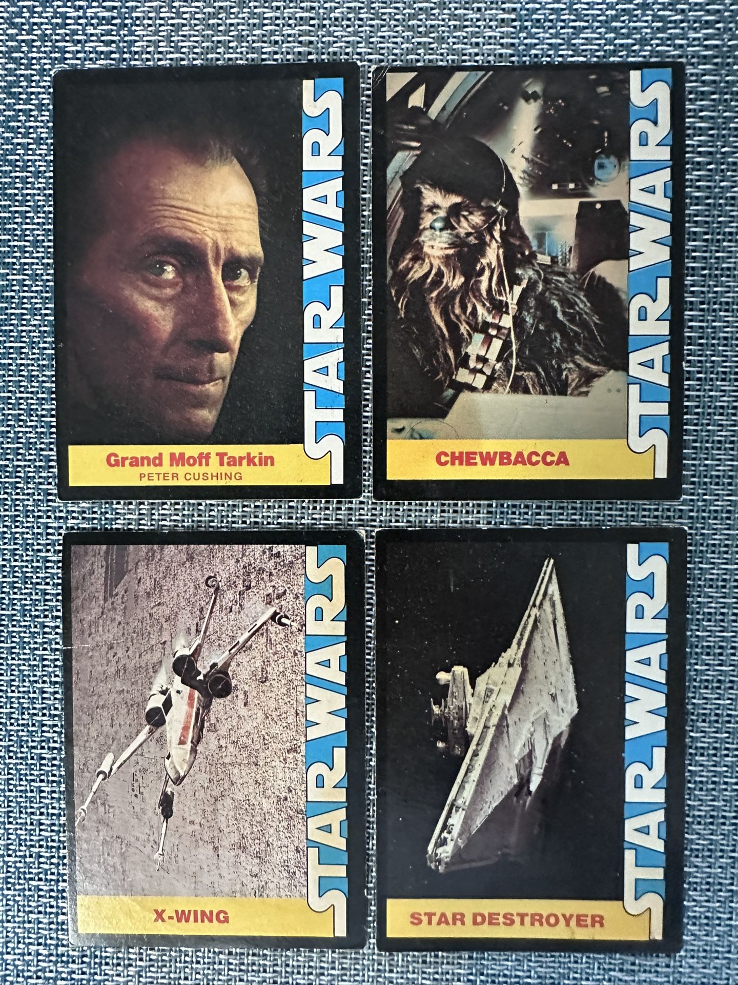 Star Wars 1977 Wonder Bread Trading Cards