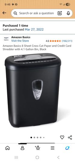 Paper and card shredder