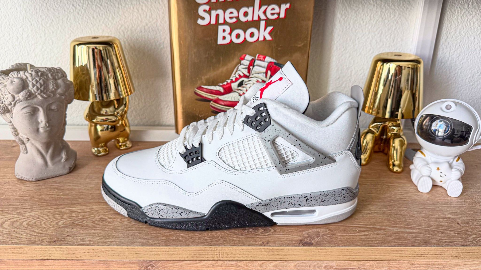 Air Jordan 4 White Cement Size 5.5Y & 12
