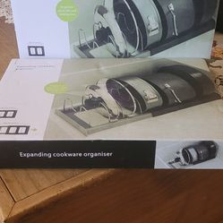 2 New Expanding Cookware Organizer.