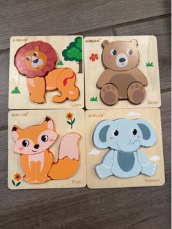 Animal puzzle (4 sets)