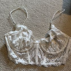 New Small Free People Intimately Lace Bra 