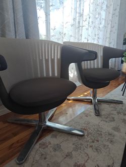 Modern Swivel Accent Chairs – Set of 2