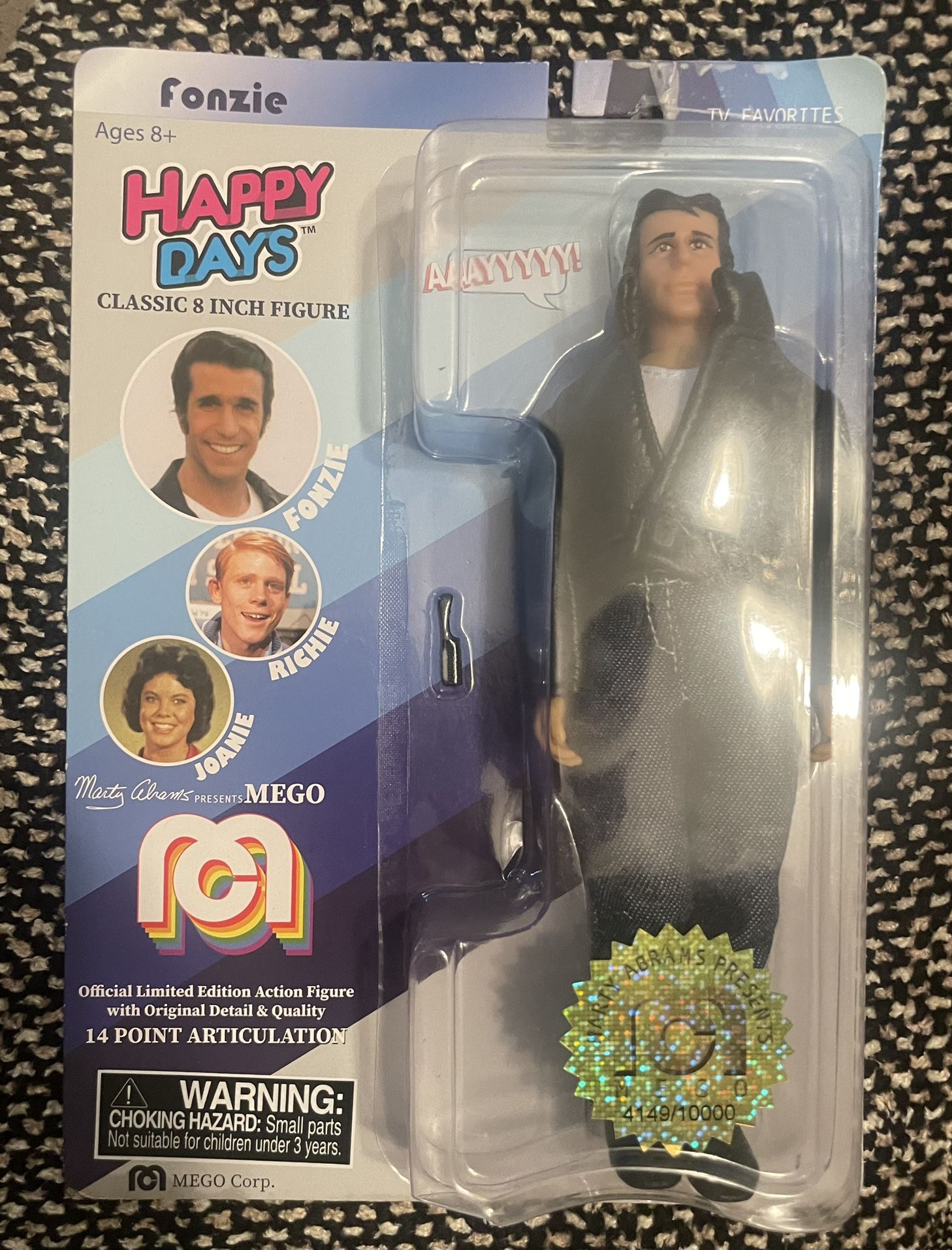 Fonzie - Action Figure/Collectible By Mego